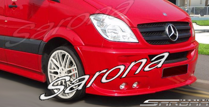 Custom Mercedes Sprinter  Van Front Bumper (2007 - 2013) - $890.00 (Part #MB-115-FB)